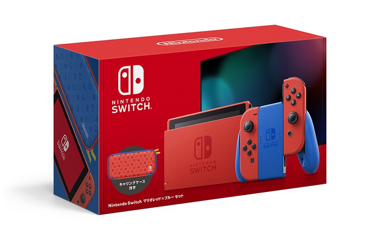 Nintendo Switch マリオレッド×ブルー セット 新品未使用メーカー1年保証付きです