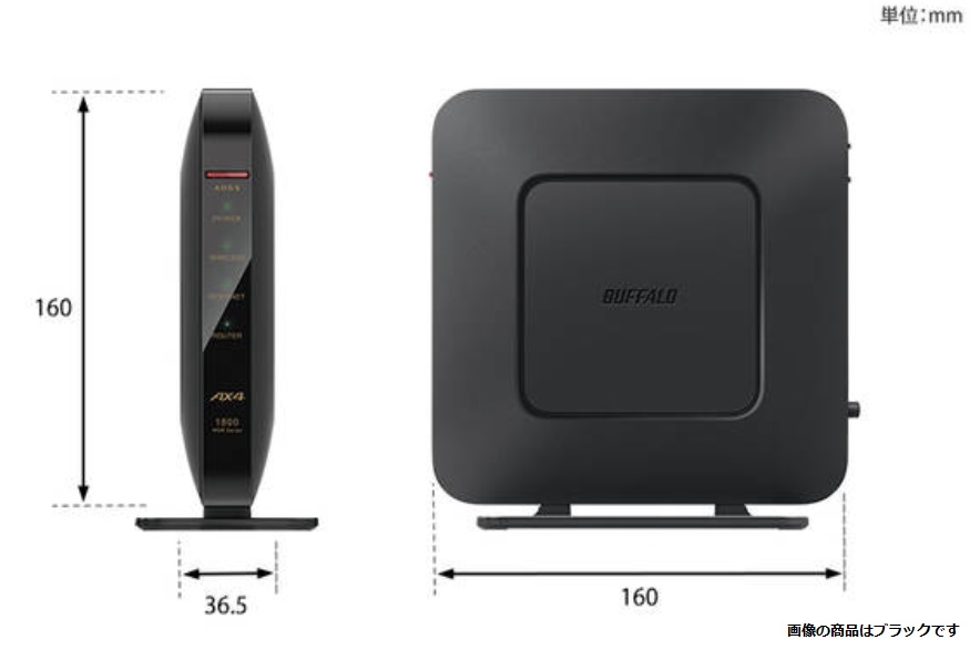 BUFFALO Wi-Fiルーター AirStation WSR-1800AX…