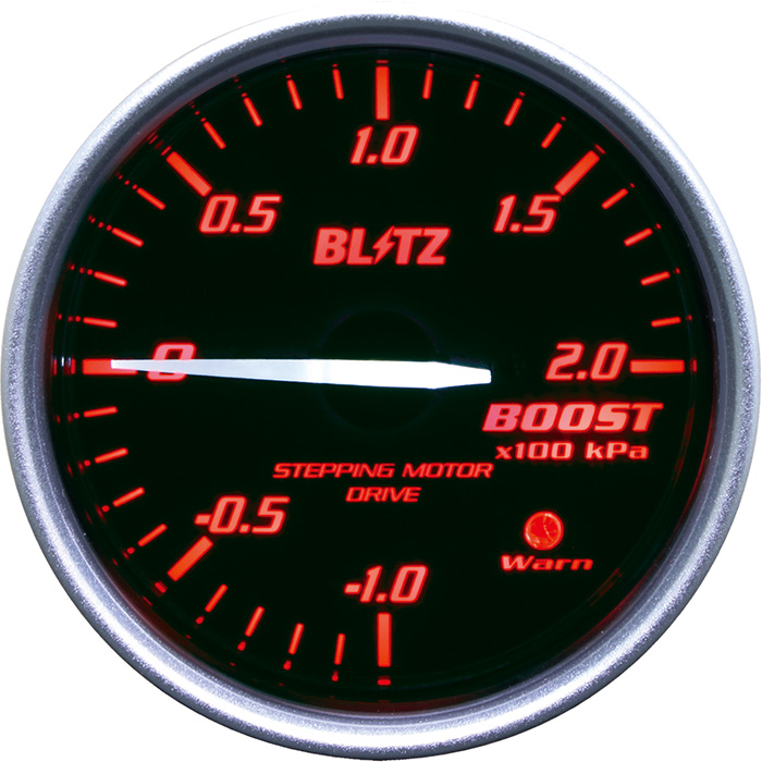 ★□ Blitz / ブリッツ RACING METER SD(レーシングメーターSD) φ60 BOOST METER RED 19581