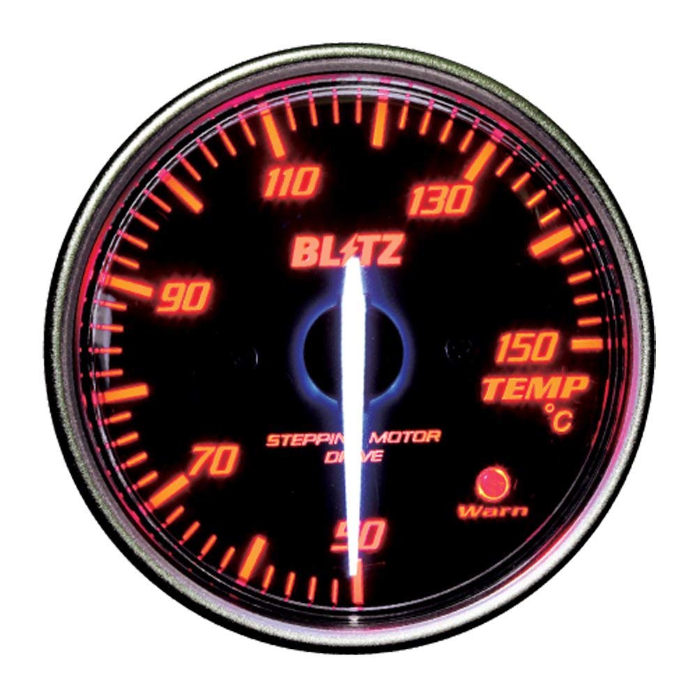★□ Blitz / ブリッツ RACING METER SD(レーシングメーターSD) φ60 TEMP METER RED 19583