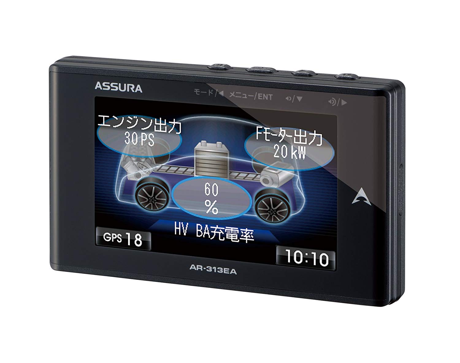 ★□セルスター 3.2インチ液晶 OBDII対応 GPSレーダー探知機 日本生産モデルAR-313EA