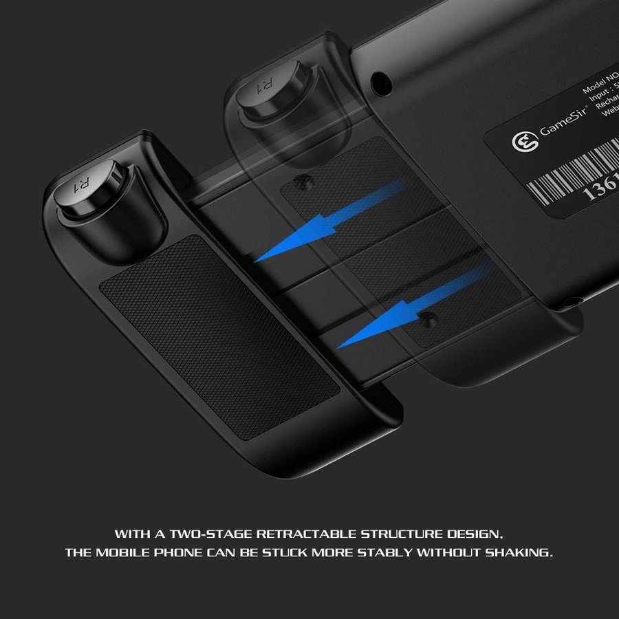 ★GameSir G6 Bluetooth ゲームパッド PUBGモバイル/フォートナイト/Identity V/機動都市X IOS対応 iPhone用コントローラー