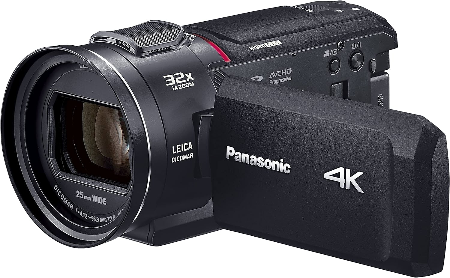 ★パナソニック 4K デジタルビデオカメラ 光学24倍ズーム ブラック HC-VX2MS-K